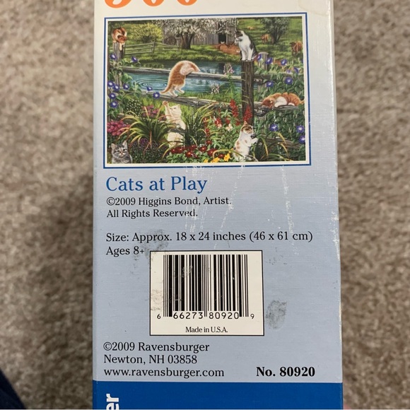 Ravensburger Cats at Play Puzzle - 500 Pieces COMPLETE - Picture 9 of 9